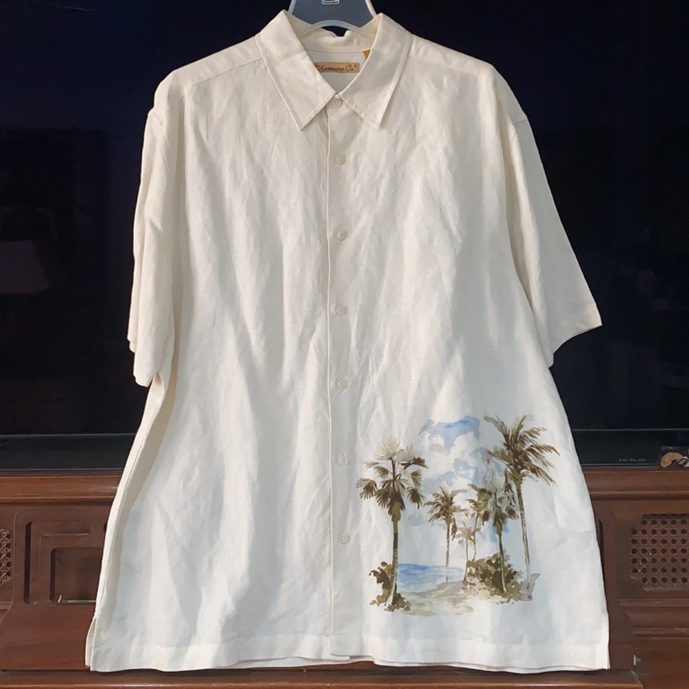 The Havanera Co. shirt XL Hawaiian buttons down